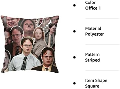 ZBENFM CASA DE PROFULHO DE TRABALHO O ESCRITÓRIO DO MÉRCIO DWIGHT SCHRUTE CUSHION HOME SALA DE ESTADA SOFT SQUES