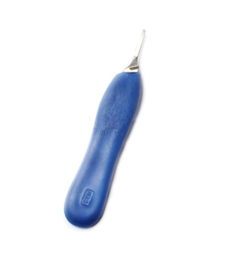 Odontomed2011 faca de bisturi #5 Instrumentos azuis de grãos de plástico azul