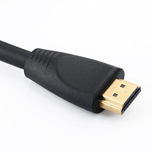 DTech 3ft DisplayPort para cabo HDMI com conector de ouro - preto