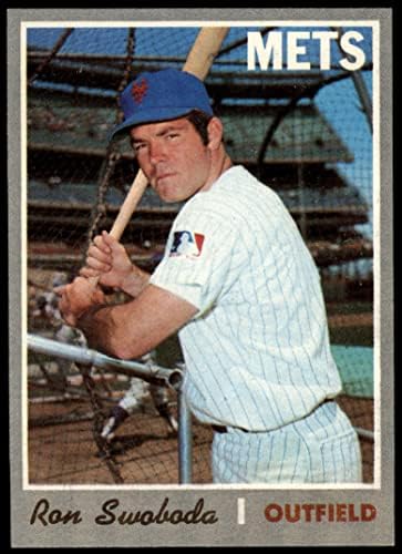 1970 Topps 431 Ron Swoboda New York Mets Dean's Cards 5 - Ex Mets
