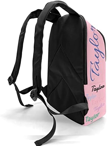 Mochila personalizada de Finmye com nome personalizada sua própria mochila de grande capacidade para meninos esportes de negócios