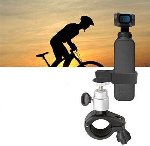 Suporte de montagem de take para bicicleta, suporte de expansão do suporte para suporte de motocicleta para câmera de bolso DJI Osmo