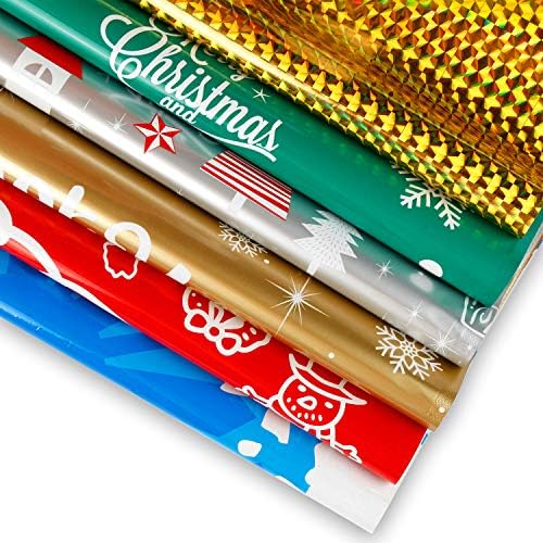 Aorzit Christmas embrulhando sacos de presente estilos variados 20 PCs Sacos de boa qualidade com gravata de fita para