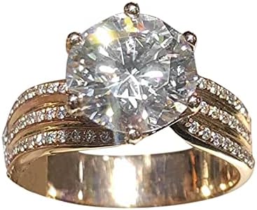 Coração de nó de coração Mulheres de casamento para namorada O anel da noiva anéis de noivado de anel especial Anéis fofos