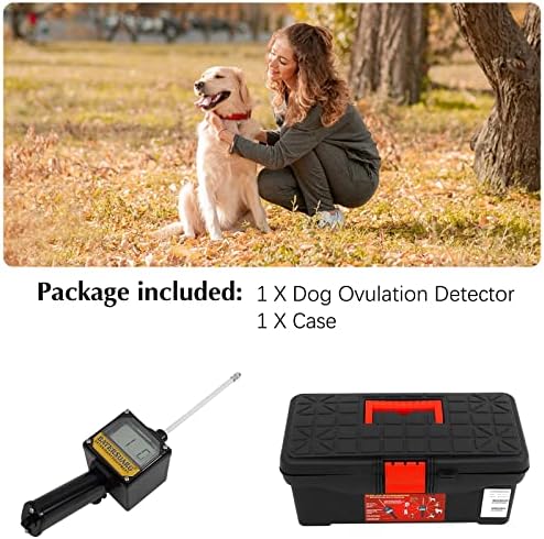 Kit de detector de ovulação de cães BJTDllx, testador de detector de ovulação de cães automáticos para criadores,