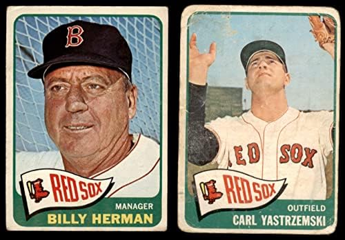 1965 Topps Boston Red Sox Team Set Boston Red Sox GD+ Red Sox
