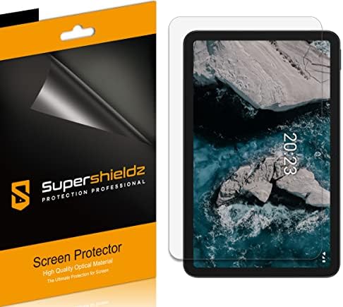 SuperShieldz projetado para protetor de tela do comprimido nokia T20, Escudo Clear de alta definição