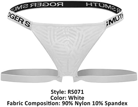 Roger Smuth Moda Male Jockstrap Underwear para homens