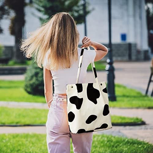 Amylove 3 PCs Cordoy Tote Bag com bolsa de maquiagem portátil lancheira para mulheres meninas, bolsa estética do ombro formal