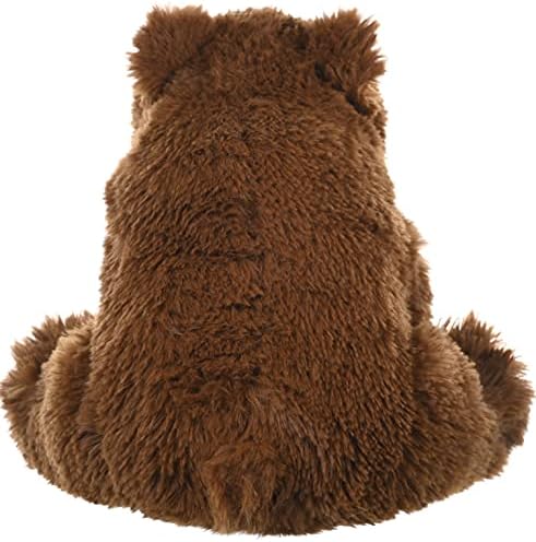 República selvagem Urso marrom macio, animal de pelúcia, brinquedo de pelúcia, presentes para crianças, abraçando 12