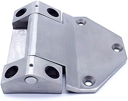 CFSNCM 2 peças/conjunto de dobradiças de aço inoxidável para serviço pesado, dobradiças industriais, equipamentos e dobradiças de máquinas