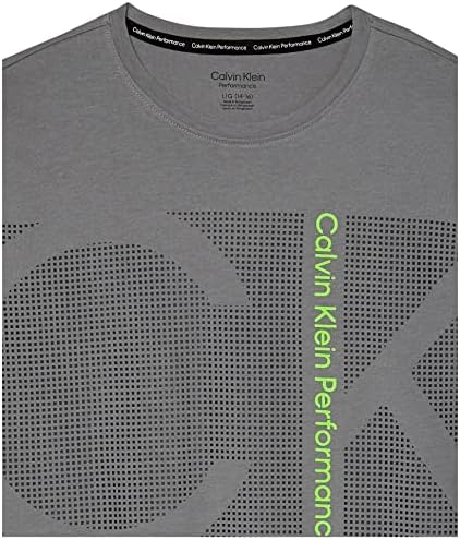 Camiseta de manga curta de meninos de Calvin Klein Boys