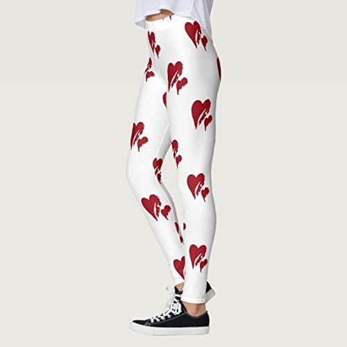 Shorts Womens Women Women Custom Valentine's Day Pressed Pants Leggings personalizados para leggings correndo Pilates Long