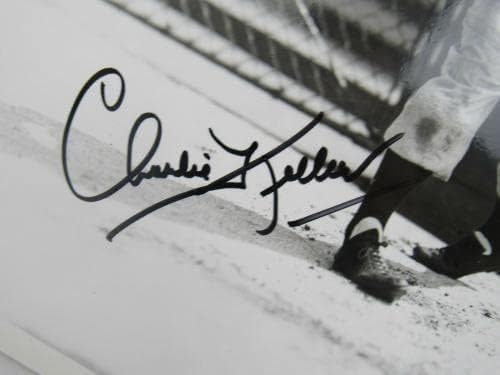 Charlie Keller assinou Autograph 8x10 Foto JSA TT04584 - Fotos de MLB autografadas