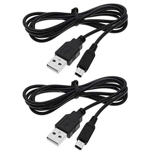 O Senhor das Ferramentas 2pcs USB Power Cable Tabel Substituição compatível com o Nintendo DSI/ 3DS/ 3DS XL/ NOVO 3DS/ NOV