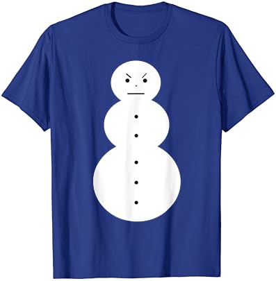Camisa de boneco de neve jeezy - t -shirt de boneco de neve raivoso engraçado