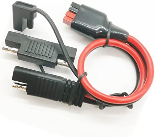 Conector ouqylg 10awg 45a para conector de conector SAE Adaptador solar Adaptador de energia solar Kits de cabo do