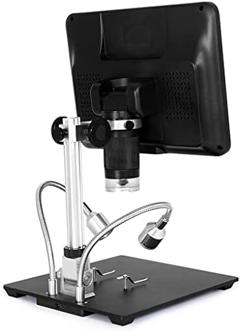 ZHYH Microscópio de 8,5 polegadas 1080p Microscópio de exibição LCD ajustável para solda manutenção industrial
