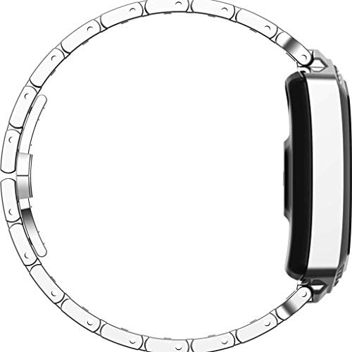 GPPZM Sports Substituição de silicone masculino Bandas Bandas de pulseira macia respirável Acessórios compatíveis de pulseira, rastreador