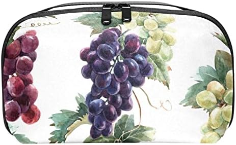 Organizador eletrônico de uva de frutas, caixa de proteção à prova de choque, bolsa de bolsa de organizador de cabo pequeno a