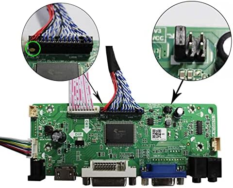 HDMI DVI VGA LVDS Display Controller Board por 21,5 23 27 polegada 1920x1080 Painel de tela LCD de 30 pinos