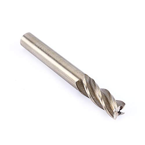 Cutter de 4 flautas, broca de torção de 4 mm a 12 mm HSS CNC SHANK STELTH 4 FLUTE END MILHO CORTURA DE FORTE ATELO ALTA VELA