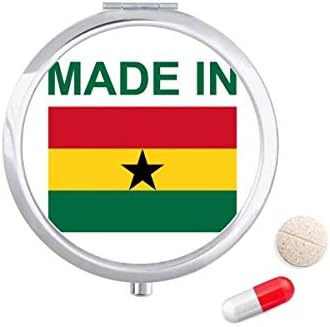 Feito em Gana Country Love Pill Case Pocket Medicine Storage Dispensador de contêiner