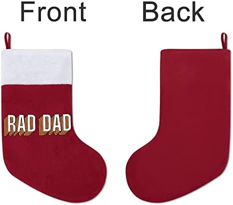 Rad Dad Trucker Hat Christmas Scock