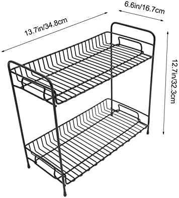 Holibanna 1pc prateleira de arame de rack prateleiras para uso pesado prateleiras de armazenamento de metal de cozinha de