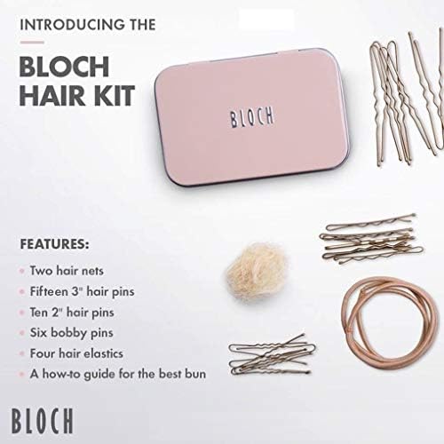 Kit de acessórios para cabelos de dança de dança Bloch