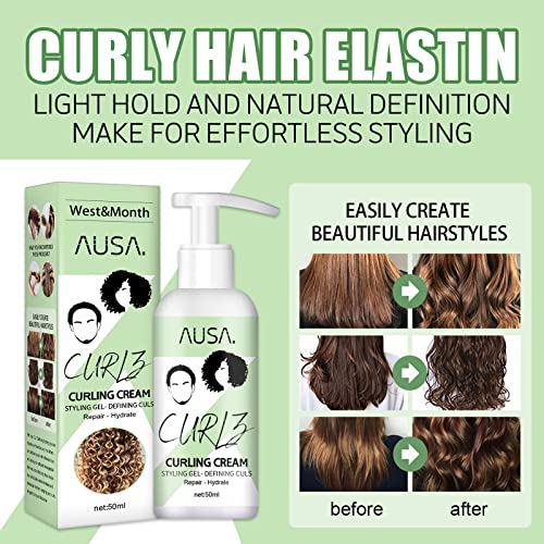 Condicionador hidratante Elastin Styling Styling Hair 50ml Elastin Hair Hair Curly Toner Shampoo