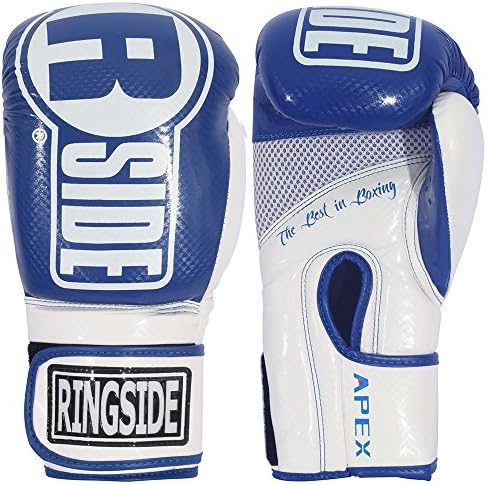 Ringside Apice Bag Luvas, luvas de boxe de tecnologia do FMI com suporte seguro no pulso, luvas de boxe sintéticas para homens