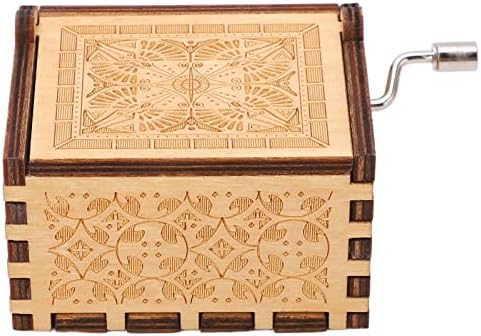 Caixa de música de madeira, caixa de caixas musicais gravadas antigas para Love One Wooden Music Box - Presentes para