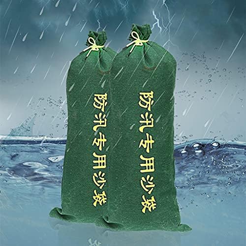 Bolsas de barragem de inundação espessaram tela com laços 3070 cm para: prevenção de inundações, pacote verde do exército de preparação para desastres de 10