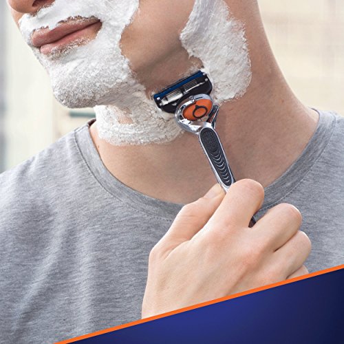 Gillette Fusion proglide Manual Men's Razor com tecnologia Flexball Handle com 1 lâmina de barbear