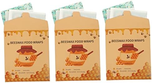 Bestonzon 9 PCs Wrap Wrap Wrap Triturador de Alimentos Toalhas de Papel lavável sanduíche queijo embalagens embalagens