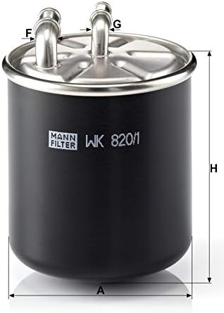 Filtro de combustível Mann-Filter WK 820/1