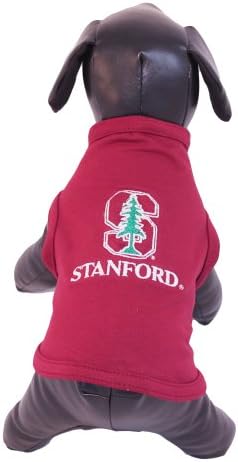NCAA Stanford Cardinal Cotton Lycra Tampo de cachorro, x-small