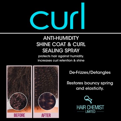 Chemist Chemist Curl Anti -Horty Shine Coat & Curl Sealing Spray 8 oz.