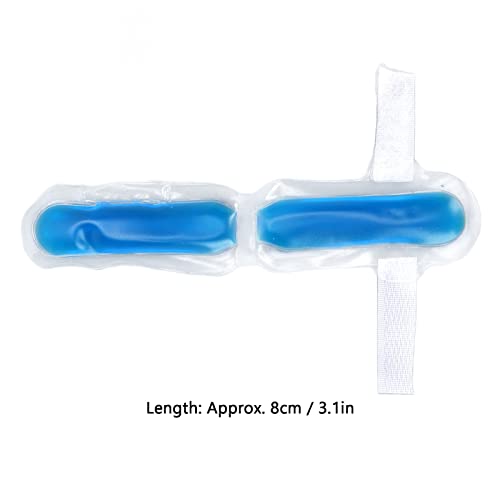 Embrulho de pacote de gelo de dedo, 3,1 polegada de dedão de dedão pacote de gelo quente manga de compressão quente