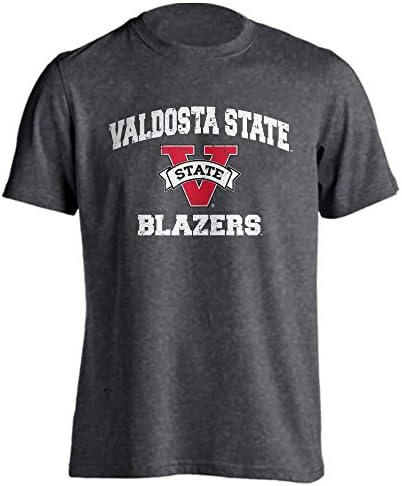 Valdosta State Blazers Retro angustiado Camiseta de manga curta