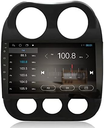 Android 10 Autoradio Navigação de carro Multimídia GPS Radio de toque GPS 2.5D Screen ForJeep Compass Patriot 2010- Quad Core 2 GB RAM 32GB ROM