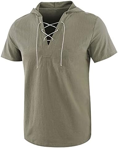 T-shirts masculina de Ymosrh masculino Casual Casual Casual Casual Linha