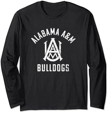 Alabama A&M University Bulldogs Camiseta Longa de Manga Longa