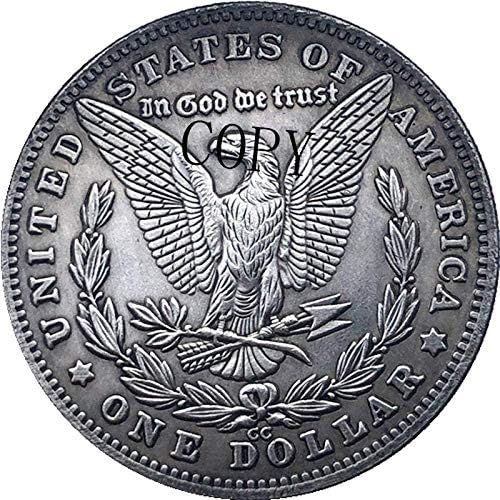 Hobo Nickel 1878-CC USA Morgan Dollar Coin Cópia Tipo 211 Copycollection Gifts
