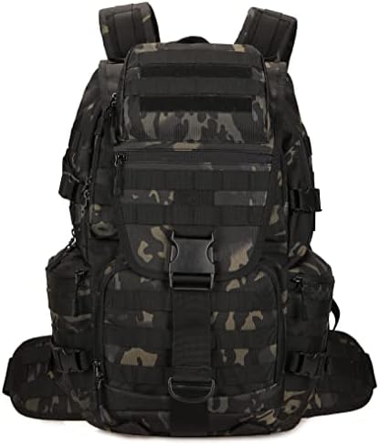 KXBUNQD 50L Backpack Tactical Militares Caminhando Backpack à prova d'água Pacote Militar de pacote Militar de 3 dias