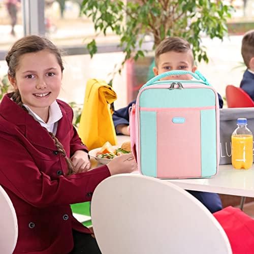 Lunch Starlord Kids lancheira lancho de lancheira isolada, mais frio durável e almoço resistente à água térmica
