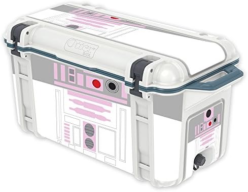 MightySkins Skin Compatível com otterbox Venture 65 QT Cooler - Pink Cyber ​​Bot | Tampa protetora, durável e exclusiva do encomendamento de vinil | Fácil de aplicar | Feito nos Estados Unidos