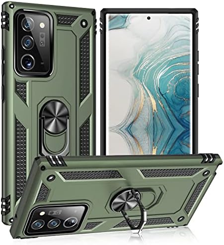 UKLCCU NOTA 20 CASO Ultra Caso para Galaxy Note 20 Caso Ultra 5G [Proteção contra queda militar] Caso de capa com Kickstand