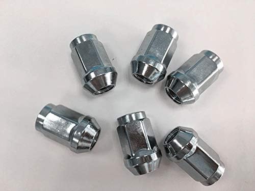 20pcs Chrome 14mm x 1,50 porcas de pós -venda de roda FIT 1995 GMC K2500 pode caber nas jantes OEM, o comprador precisa revisar a especificação